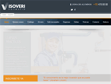 Tablet Screenshot of isoveri.com